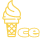 Logo of ice cream company